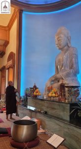 Venerable Nyauk Oo Sayadaw visited Dhammacetiya