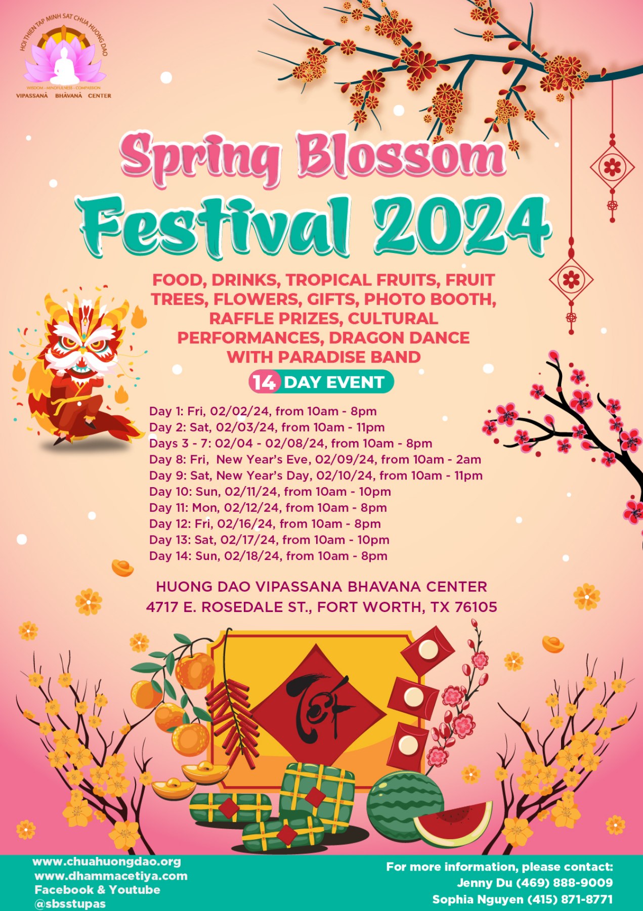 Spring blossom festival 2024