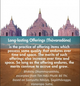 long-lasting offering in English