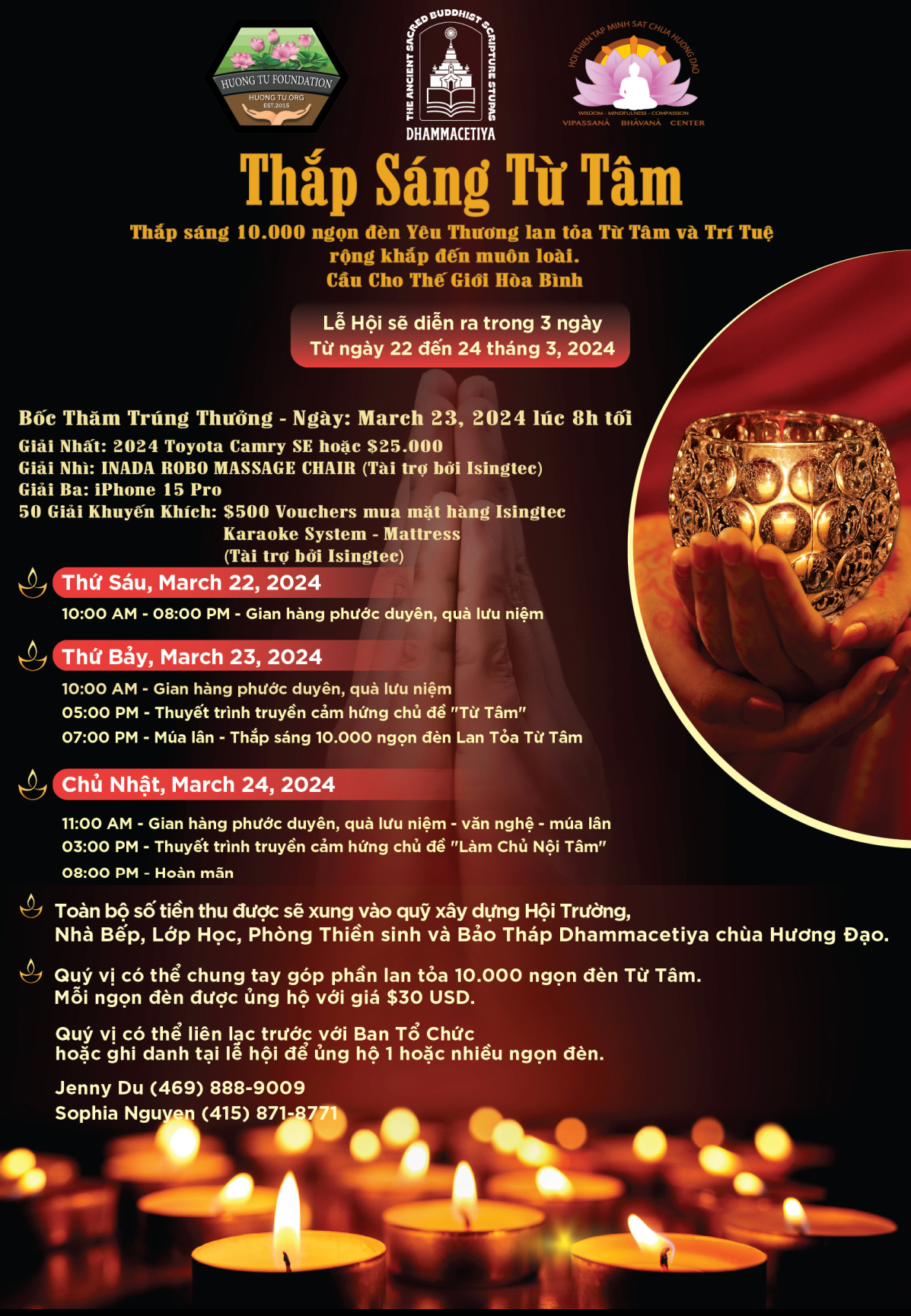 Thap sang tu tam poster