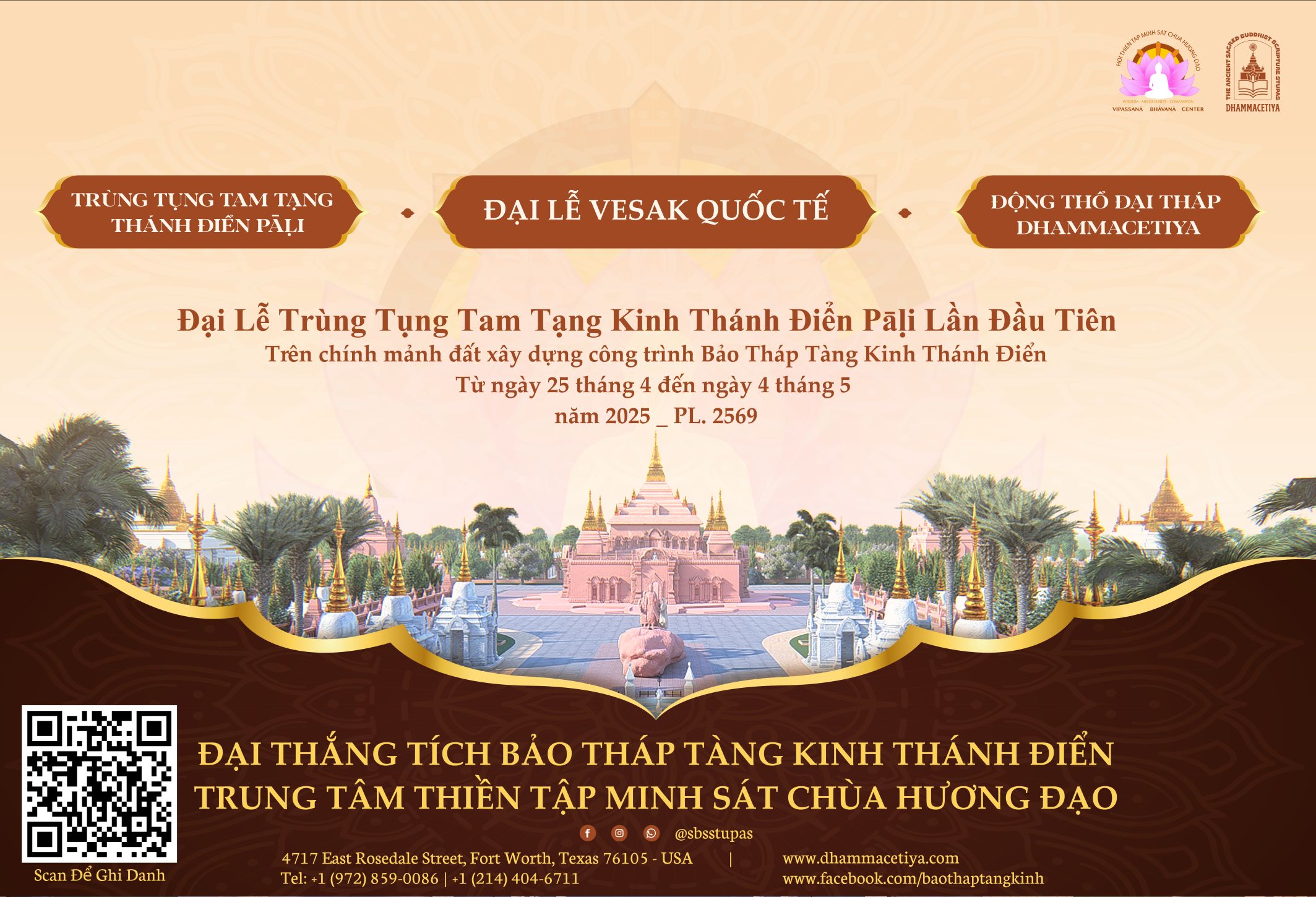 Vesak2025 poster viet