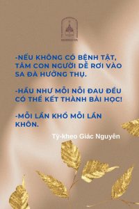 Nếu không có bệnh tật