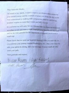 Walk for peace - day 34