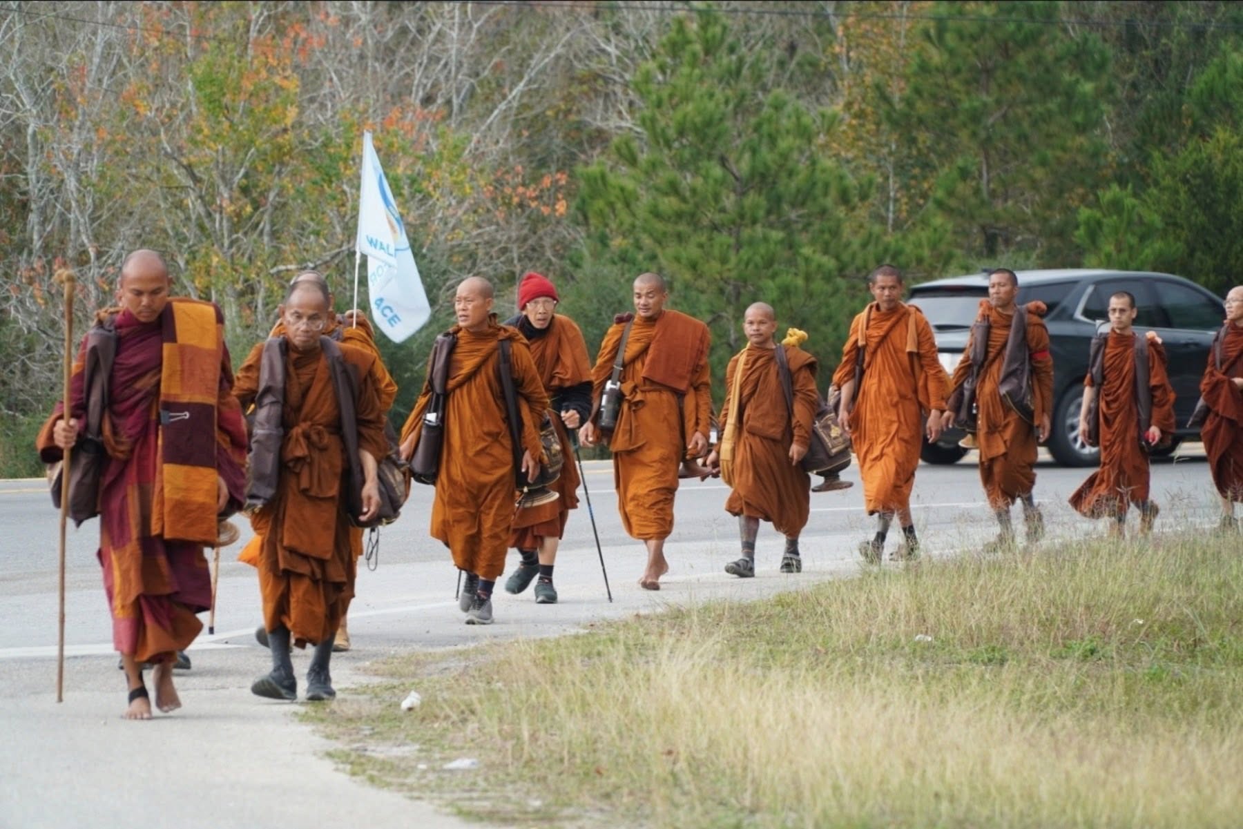 Walk for peace - Thanksgiving
