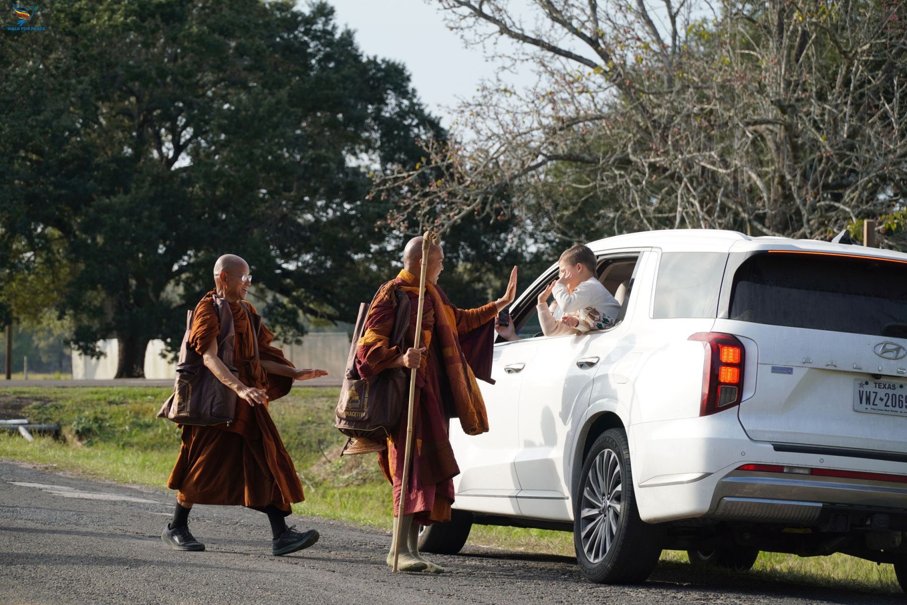 Walk for peace - Thanksgiving