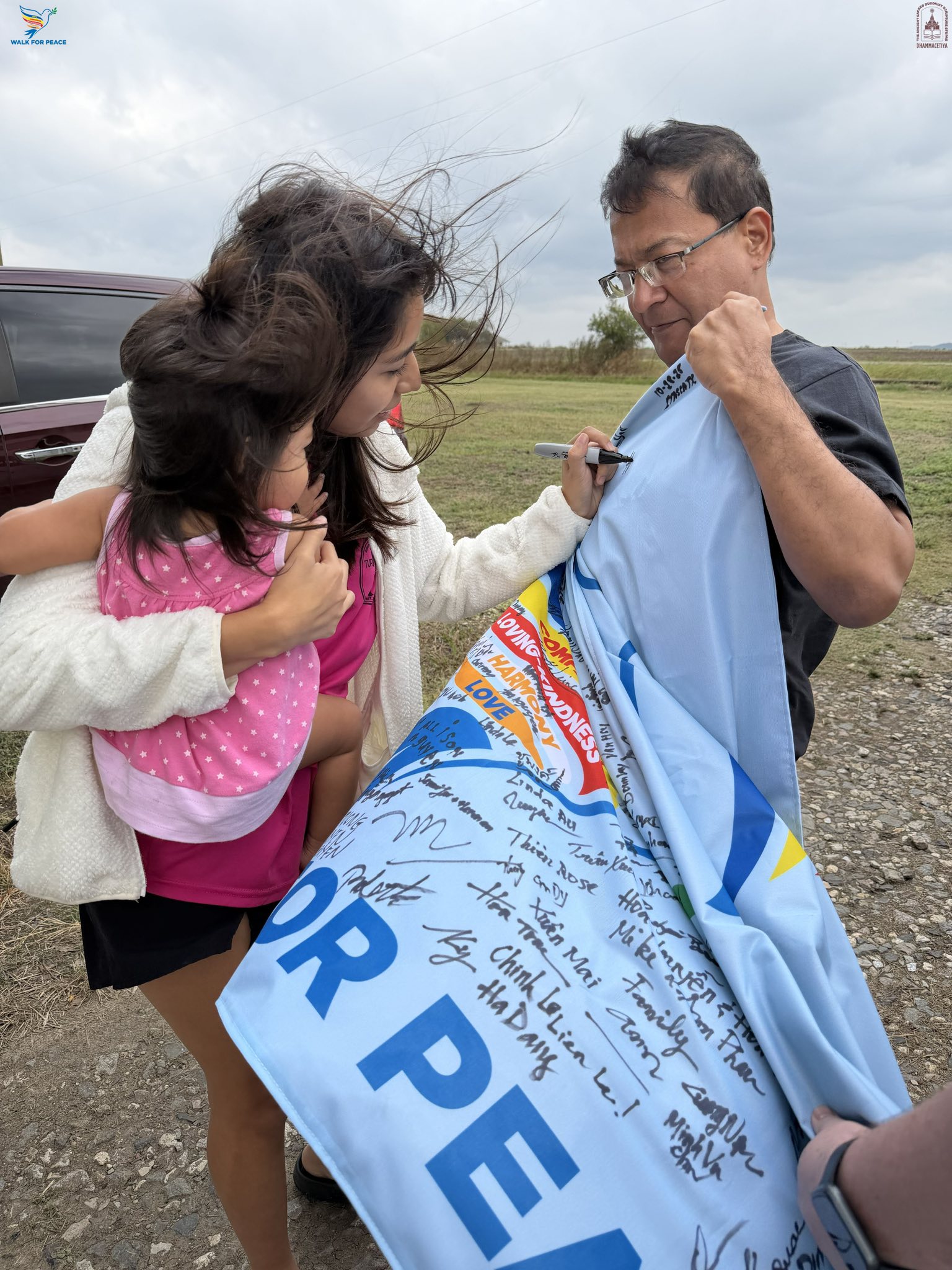 Walk for peace - appreciate Lorena, Texas