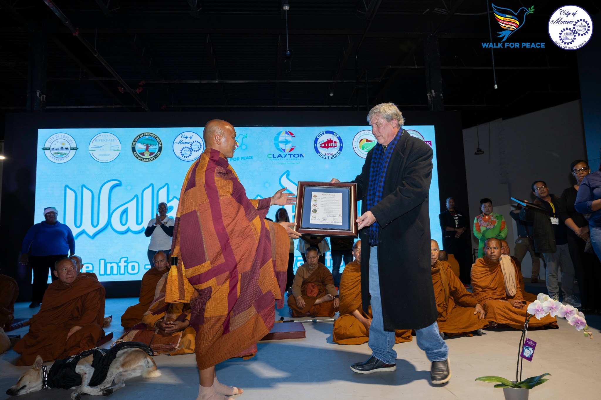 Walk for Peace - Day 65