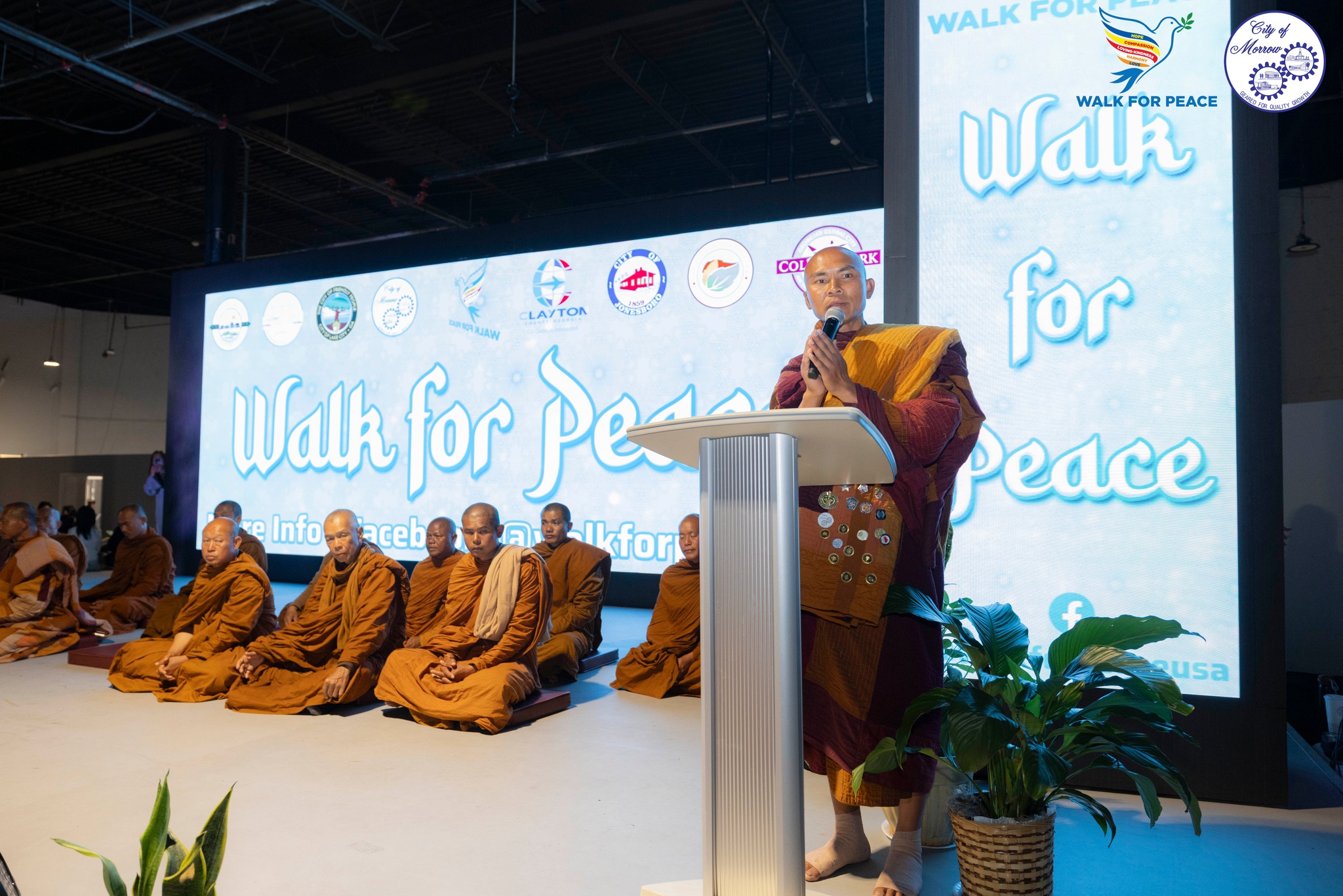 Walk for Peace - Day 65