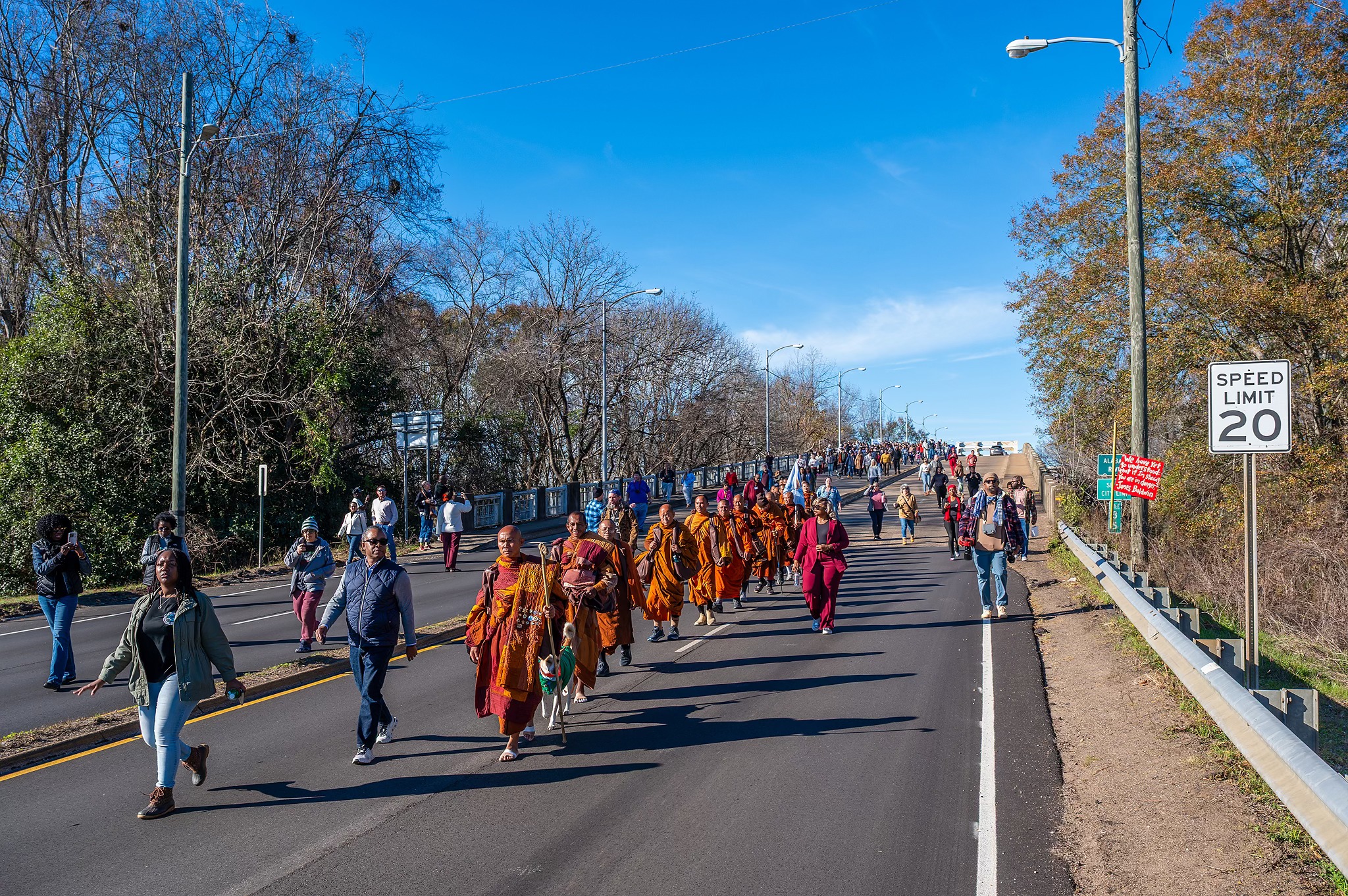 Walk for Peace Day 55