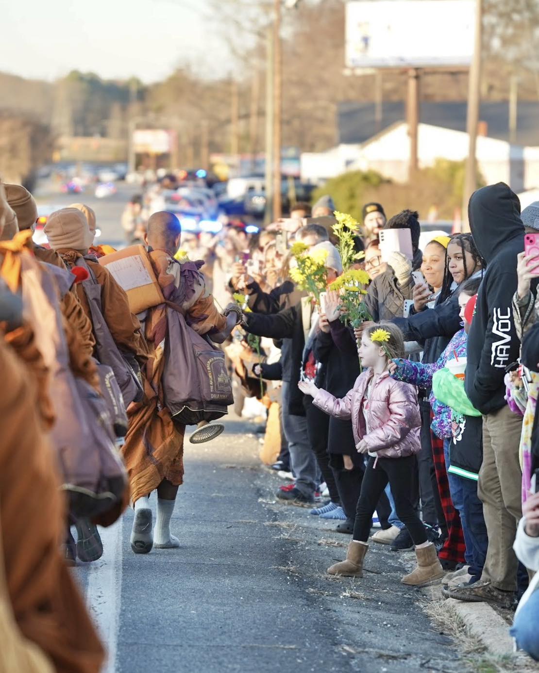 Walk for Peace - Day 85