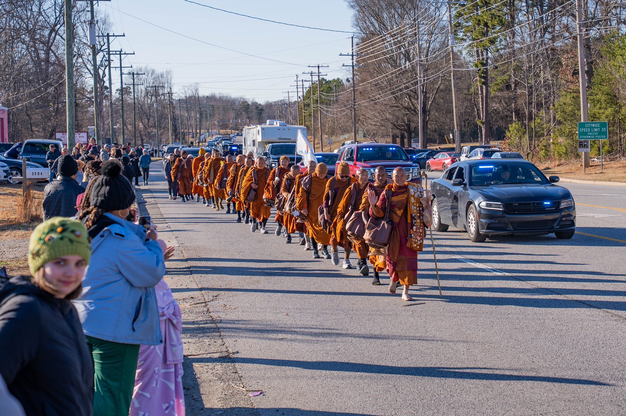 Walk for Peace Day 86