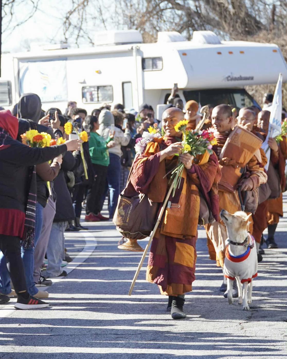 Walk for Peace - Day 68