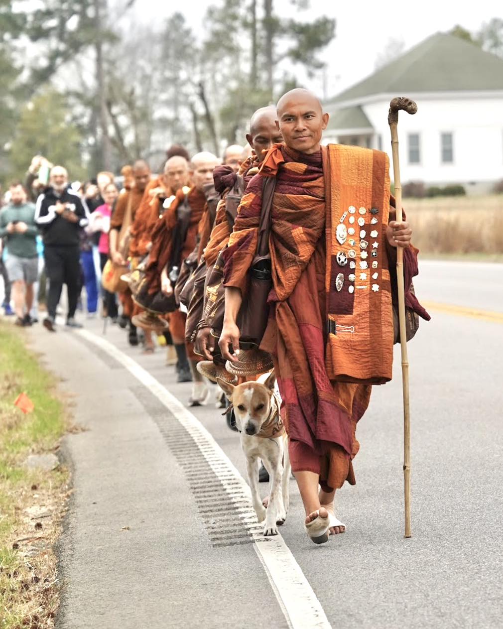 Walk for Peace - Day 77