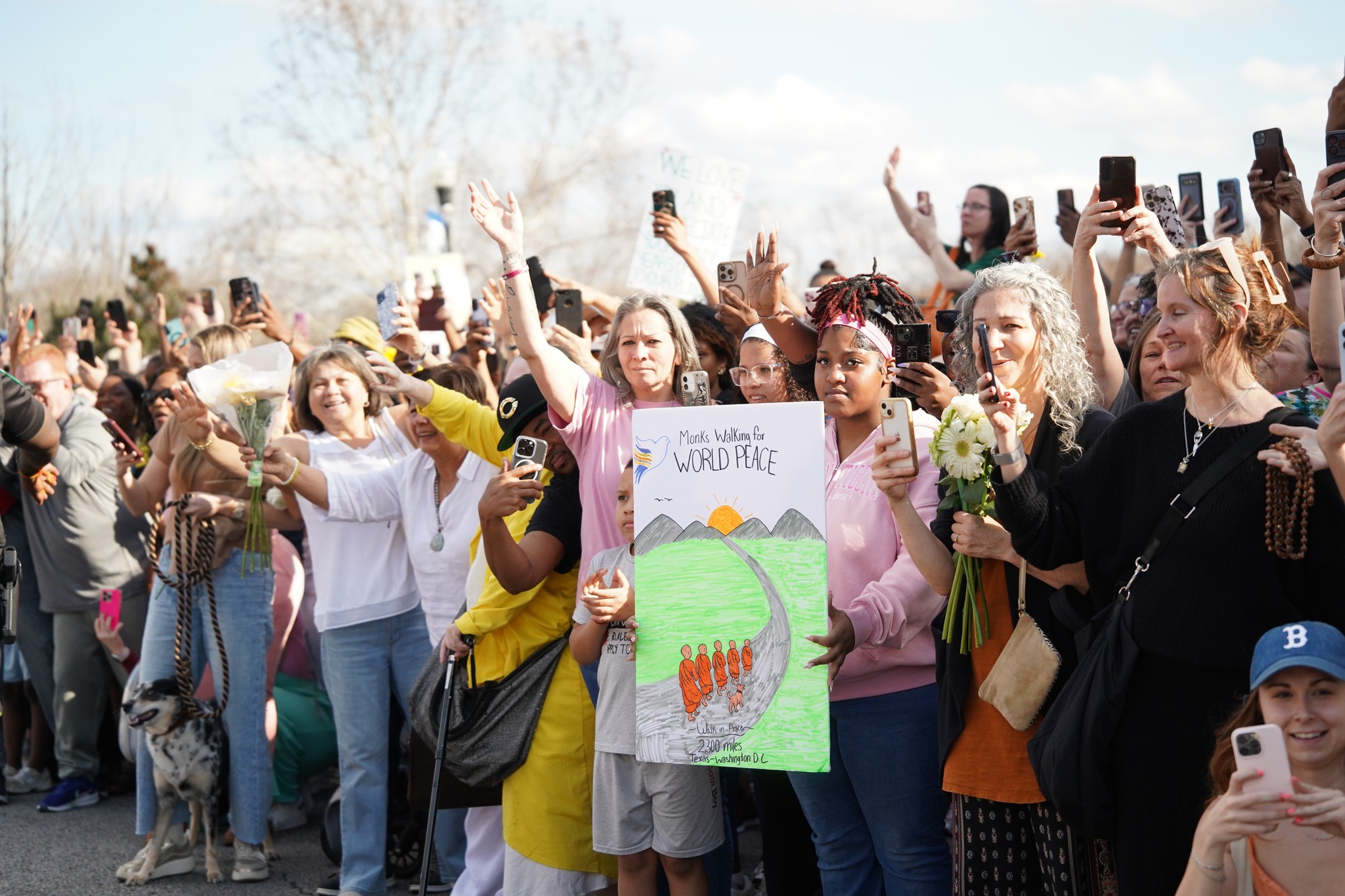 Walk for Peace - Day 77