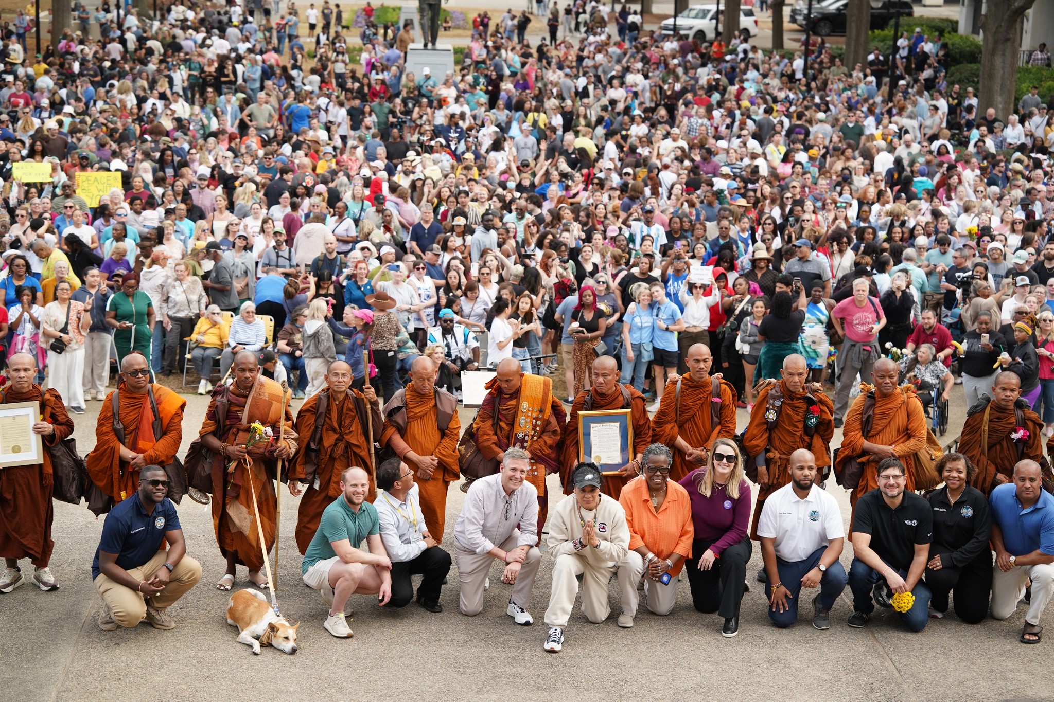 Walk for Peace - Day 77