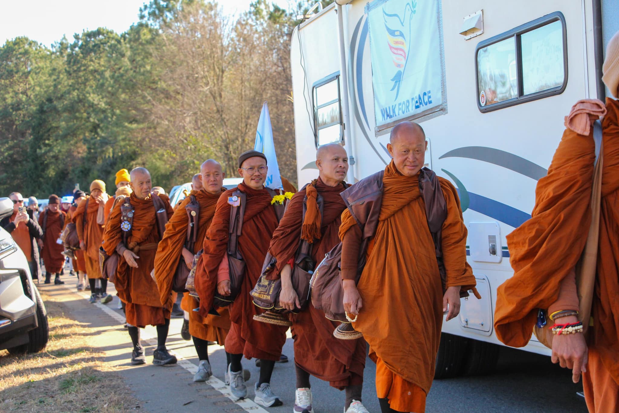 Walk for Peace - Day 81