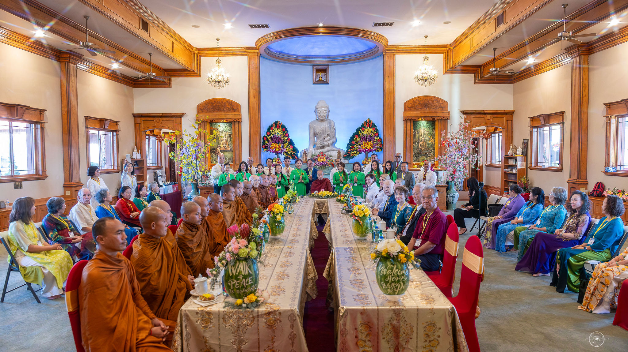 1st Lady Armenia visited Huong Dao temple