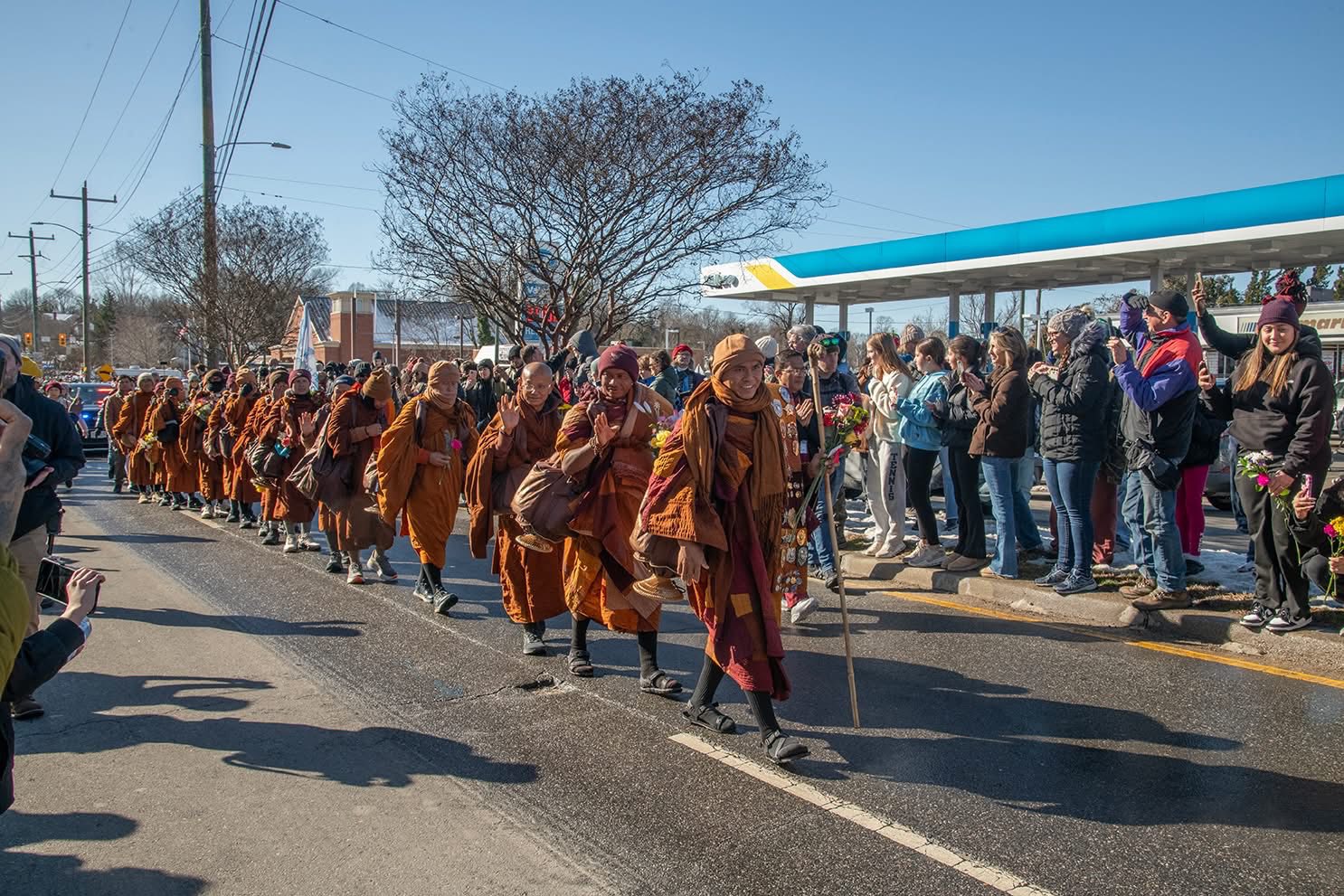 Walk for Peace Day 100