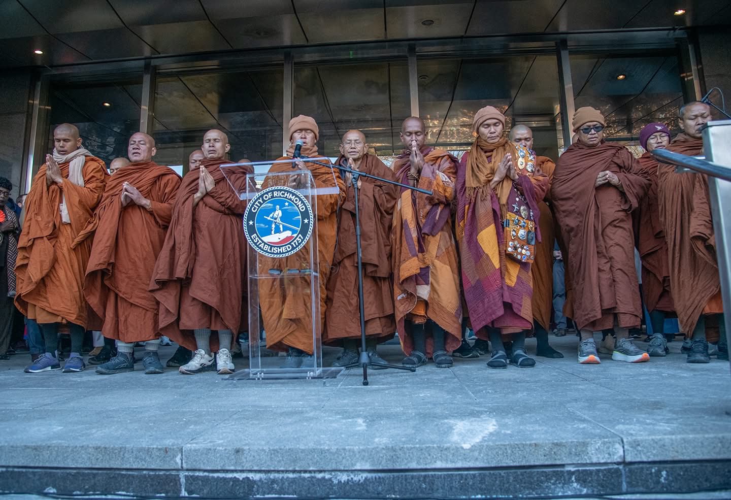 Walk for Peace Day 100