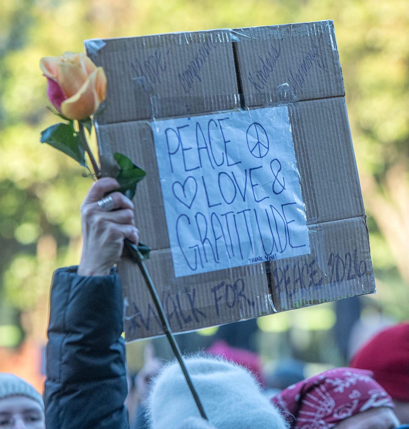Walk for Peace Day 100