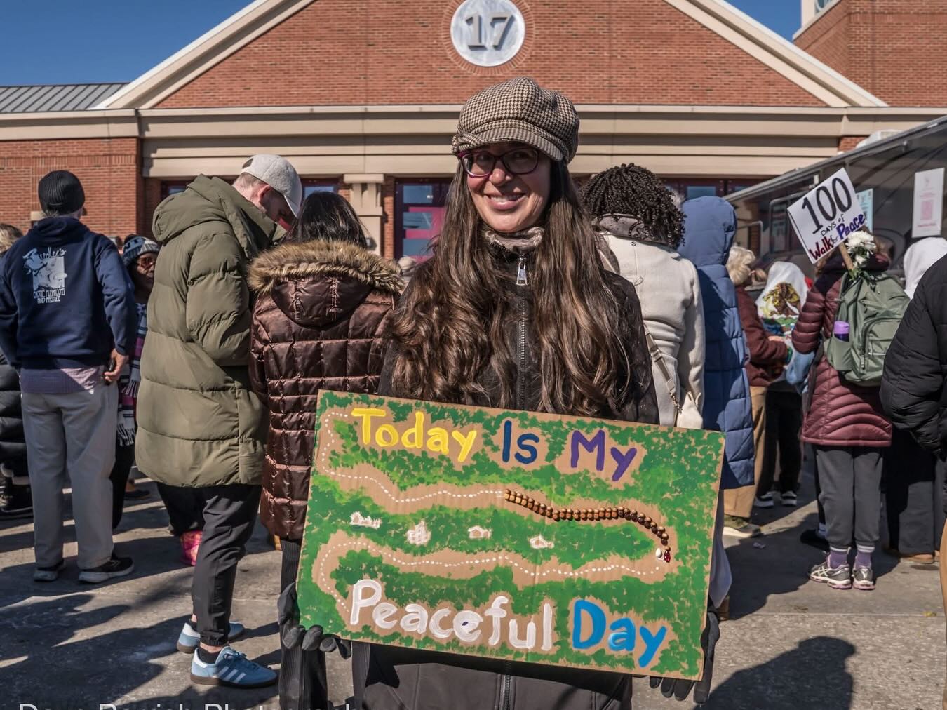 Walk for Peace Day 100