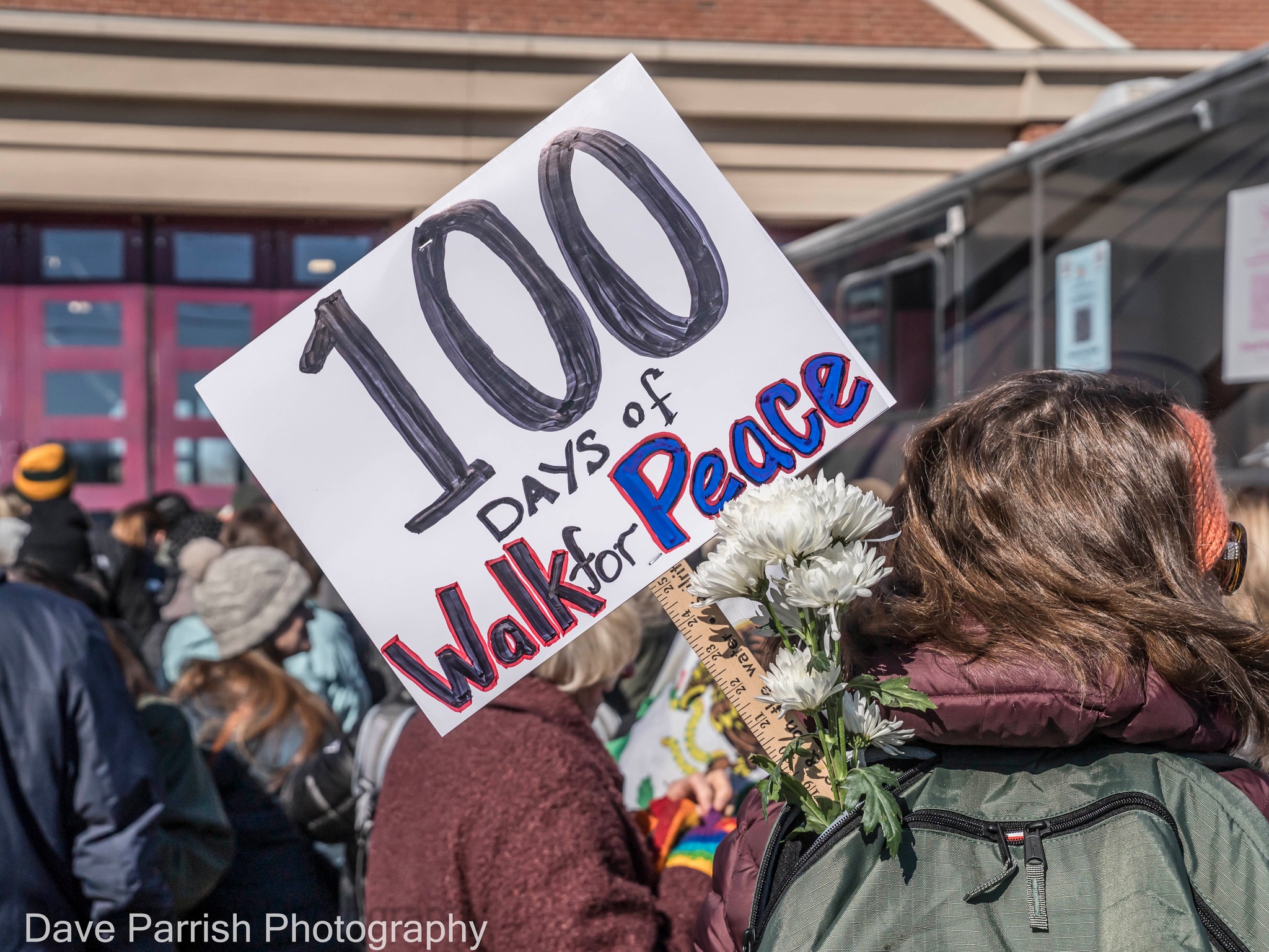 Walk for Peace Day 100