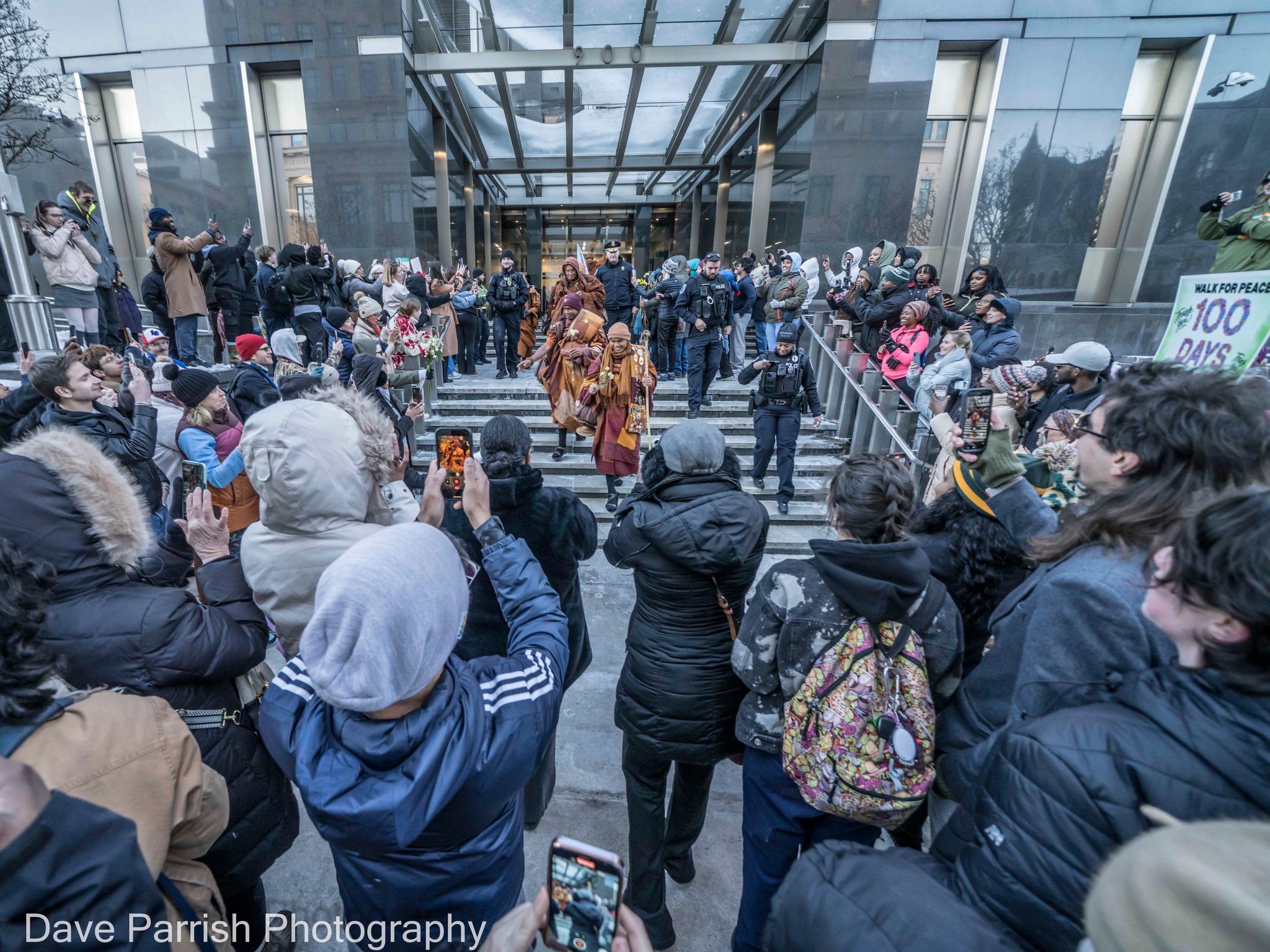 Walk for Peace Day 100