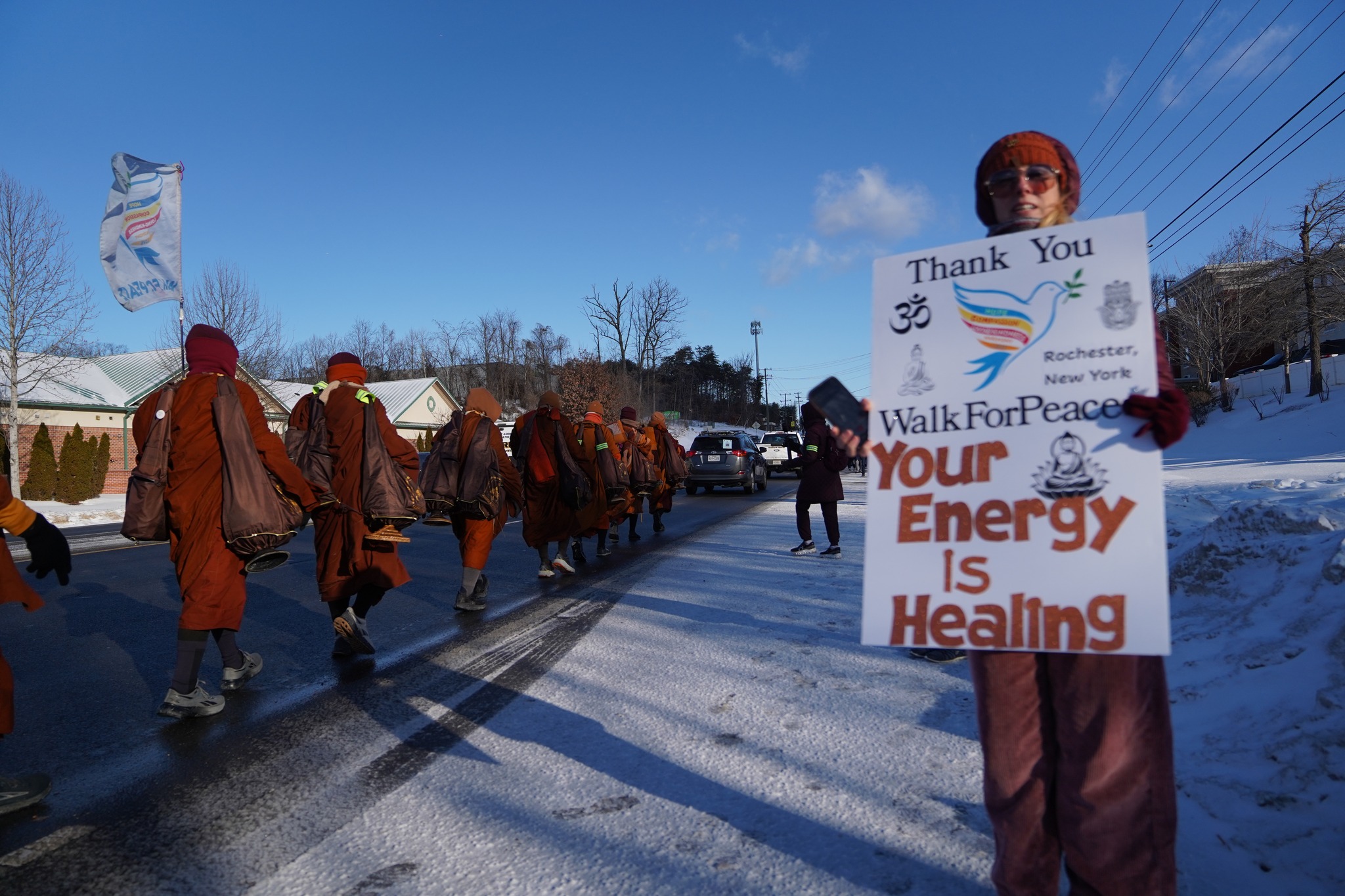 Walk for Peace Day 105