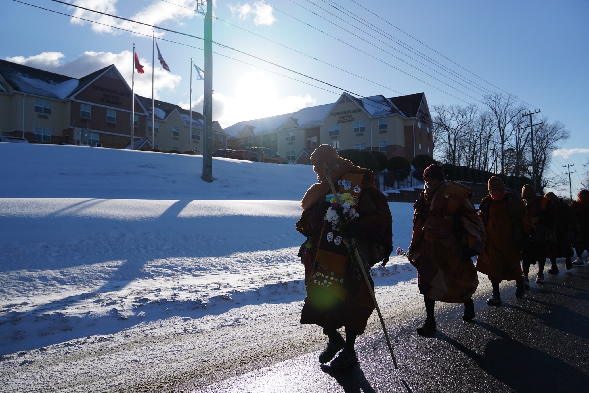 Walk for Peace Day 105