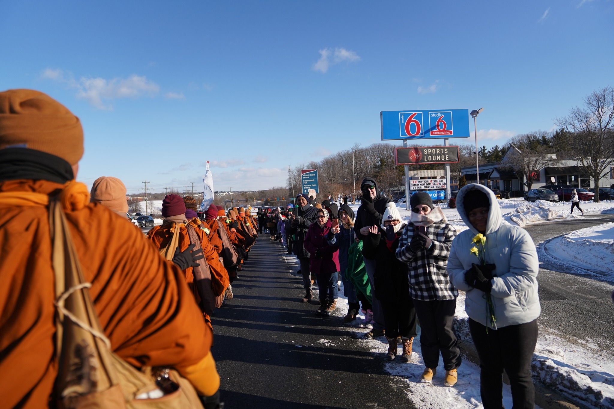 Walk for Peace Day 105