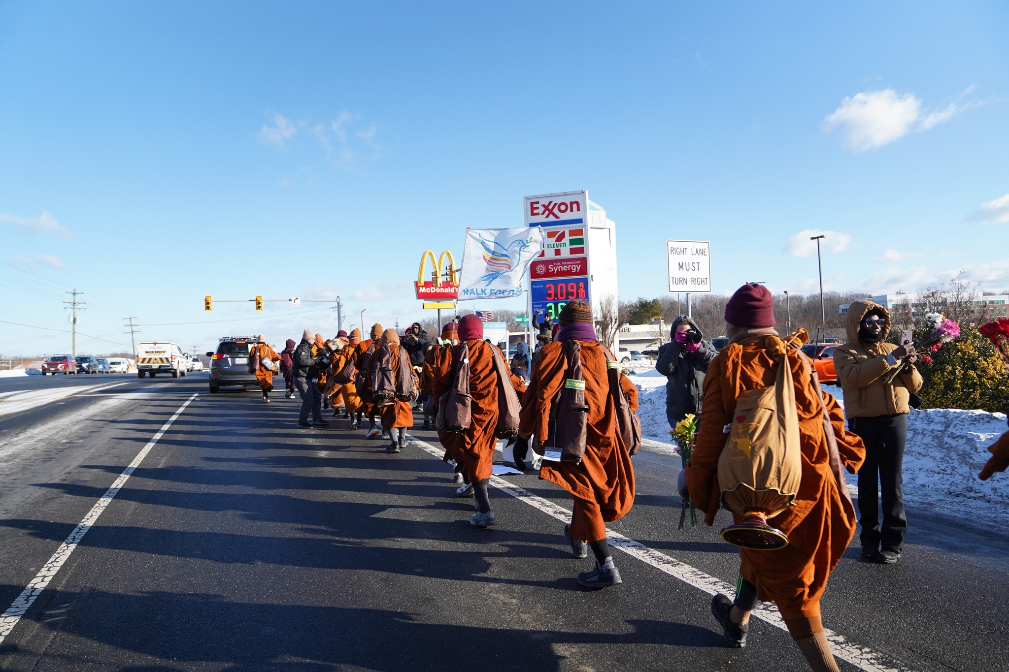 Walk for Peace Day 105