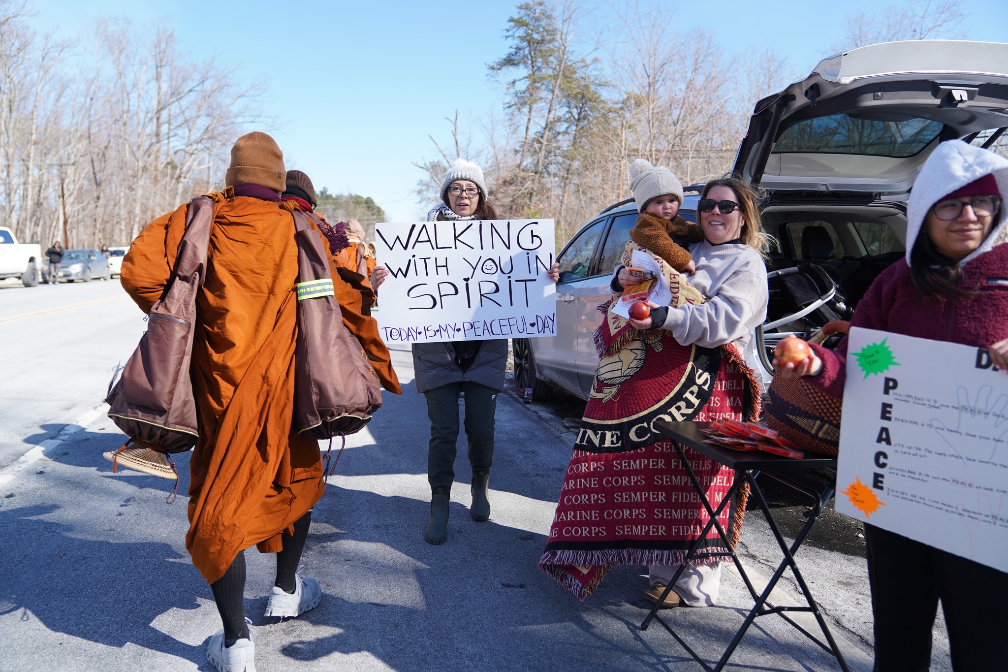 Walk for Peace Day 105