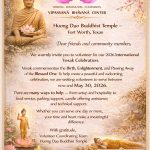 Vesak 2026 volunteer